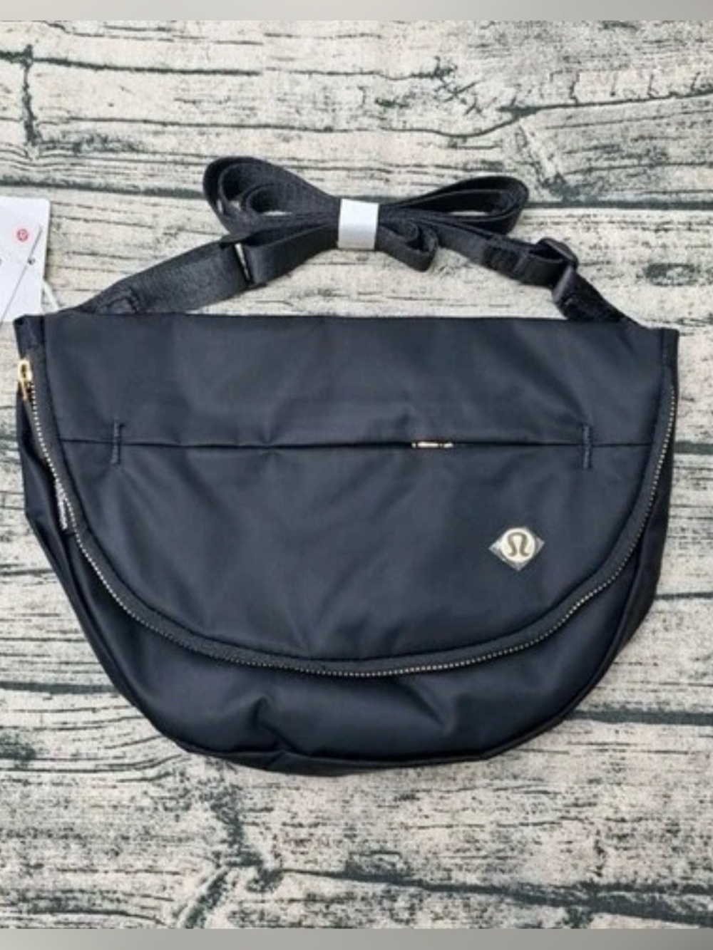 lululemon athletica Black Crossbody Shoulder Bag